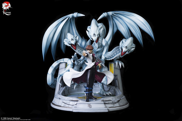 Blue-Eyes Ultimate Dragon, Kaiba Seto, Yu-Gi-Oh! Duel Monsters, Kitsune Statue, Pre-Painted, 1/7